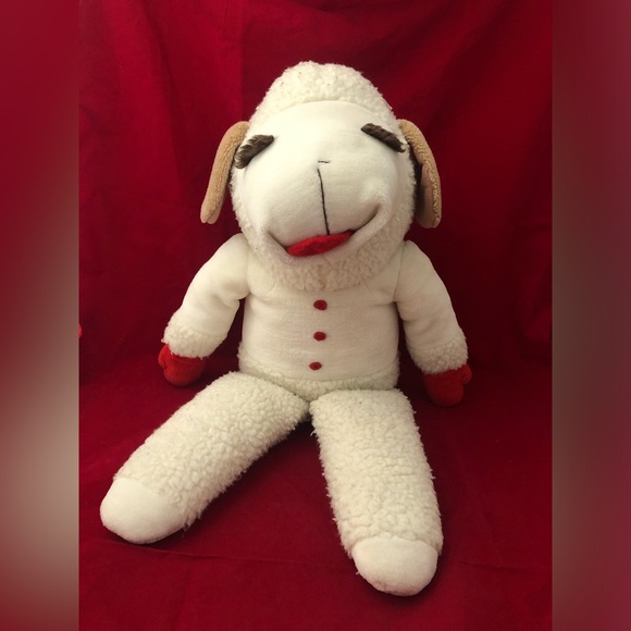 Vintage 1993 Shari Lewis Lamb Chop Plush Stuffed  Toy Collectible 22" - Picture 1 of 9